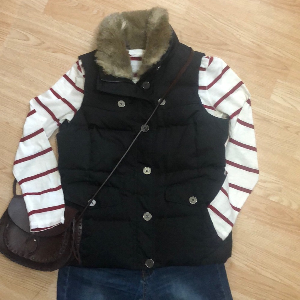 Lands End Down Vest, small 6-8